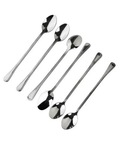 CHAMOMILE Komplet 6 łyżeczek LATTE 20cm