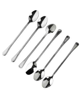 CHAMOMILE Komplet 6 łyżeczek LATTE 20cm