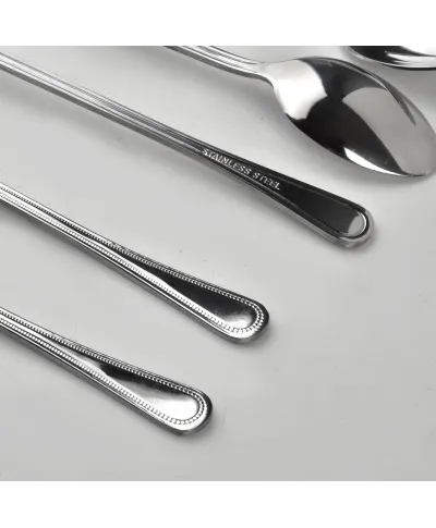 CHAMOMILE Komplet 6 łyżeczek LATTE 20cm