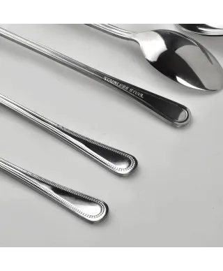 CHAMOMILE Komplet 6 łyżeczek LATTE 20cm