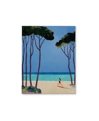 Yoga Girl - obraz na płótnie