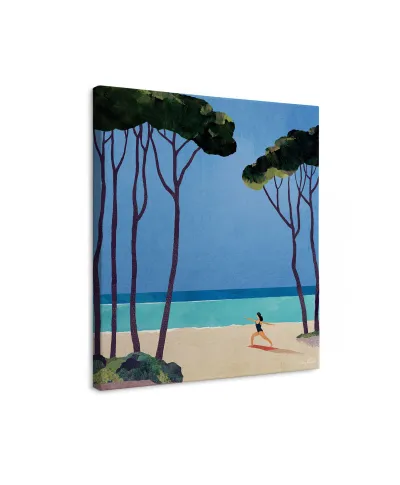 Yoga Girl - obraz na płótnie