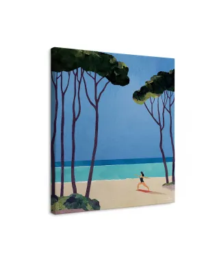 Yoga Girl - obraz na płótnie