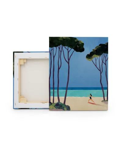 Yoga Girl - obraz na płótnie