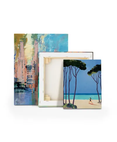 Yoga Girl - obraz na płótnie