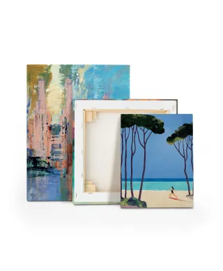 Yoga Girl - obraz na płótnie