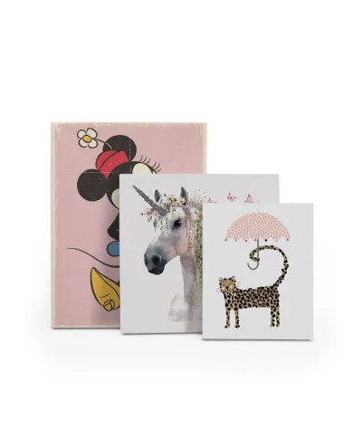 Fun Leopard - obraz na płótnie