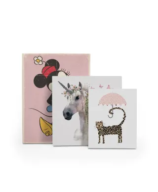 Fun Leopard - obraz na płótnie