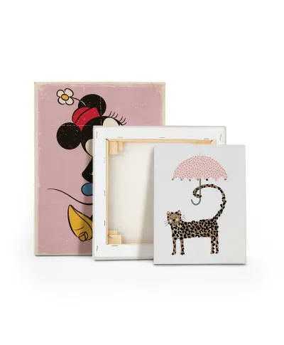 Fun Leopard - obraz na płótnie