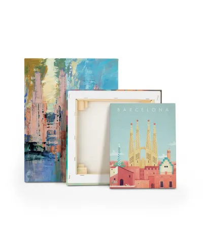 Barcelona Sagrada Familia - obraz na płótnie