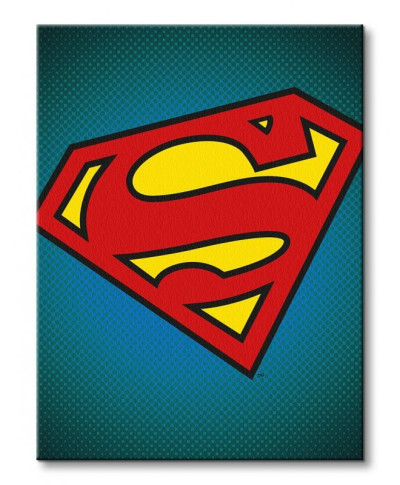 Obraz na płótnie - Dc Comics (Superman Symbol) - 80x60cm