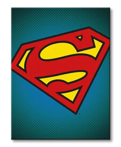 Obraz na płótnie - Dc Comics (Superman Symbol) - 80x60cm