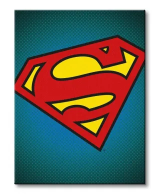 Obraz na płótnie - Dc Comics (Superman Symbol) - 80x60cm