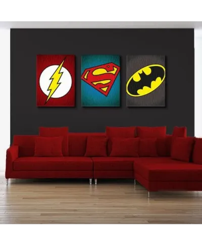 Obraz na płótnie - Dc Comics (Superman Symbol) - 80x60cm
