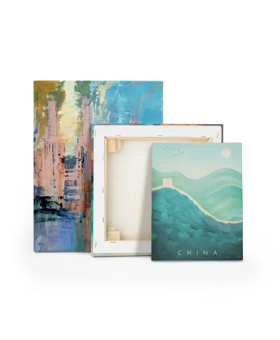 Chiny Wielki Mur Chiński - obraz na płótnie