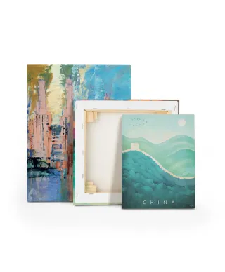 Chiny Wielki Mur Chiński - obraz na płótnie