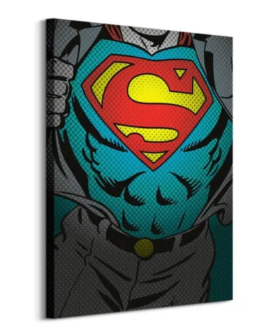 Obraz na płótnie - Dc Comics (Superman Torso) - 80x60cm