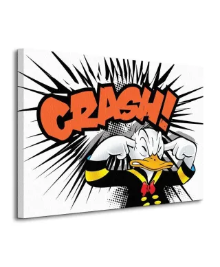 Obraz na płótnie - Donald Duck (Crash) - 80x60cm