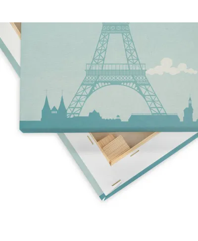 Paris Eiffel Tower - obraz na płótnie