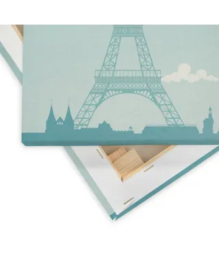 Paris Eiffel Tower - obraz na płótnie