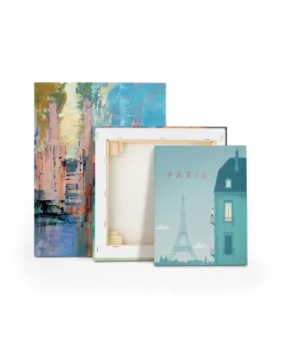 Paris Eiffel Tower - obraz na płótnie