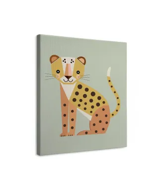 Leopard - obraz na płótnie