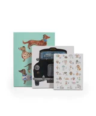 Alfabet A-Z - obraz na płótnie