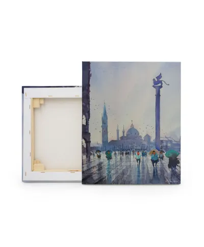 Venice After Rain - obraz na płótnie