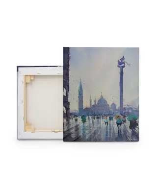 Venice After Rain - obraz na płótnie