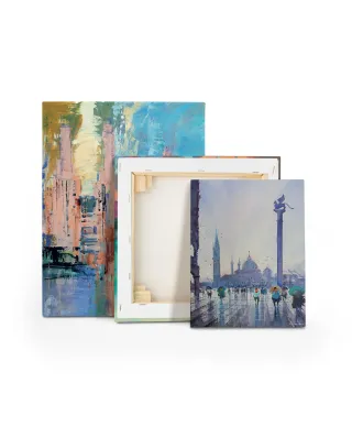 Venice After Rain - obraz na płótnie