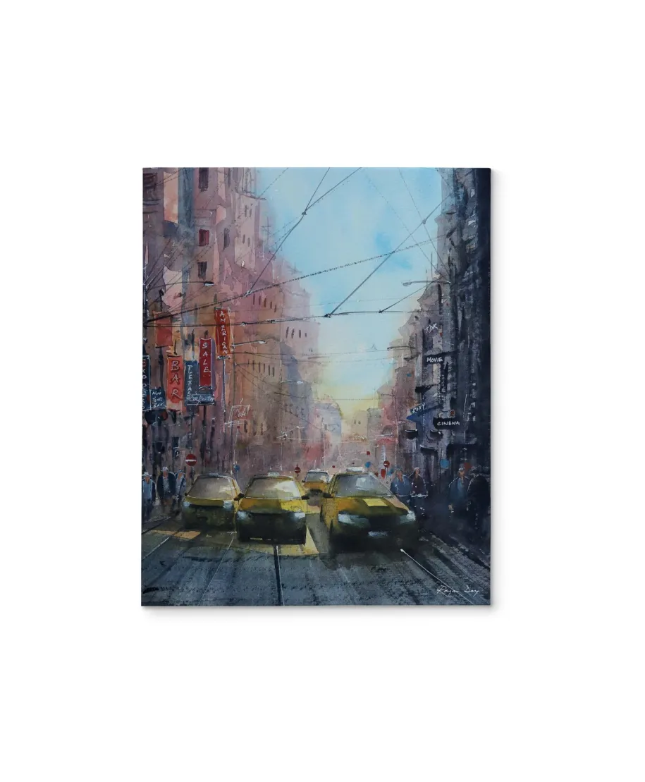 New York on a Sunny Afternoon - obraz na płótnie