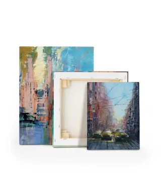 New York on a Sunny Afternoon - obraz na płótnie