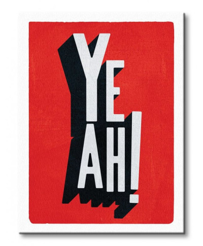 Obraz do sypialni - Yeah  - 80x60cm