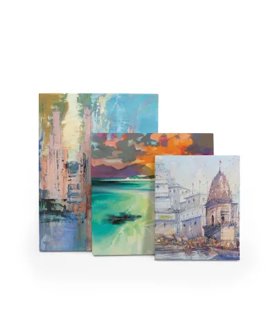 Varanashi Ghat, India - obraz na płótnie