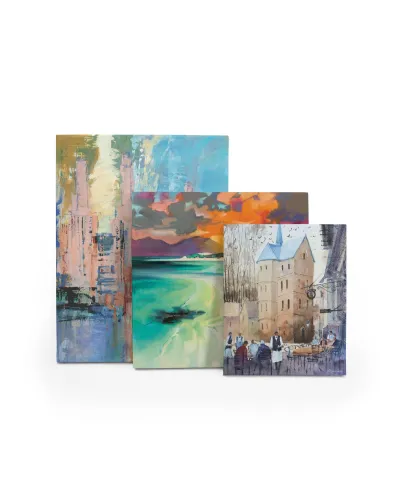 Ribe Cathedral, Denmark - obraz na płótnie