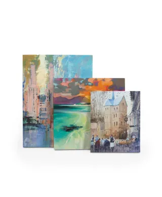 Ribe Cathedral, Denmark - obraz na płótnie