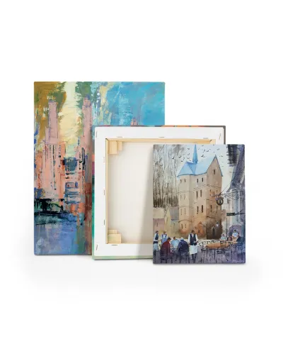 Ribe Cathedral, Denmark - obraz na płótnie