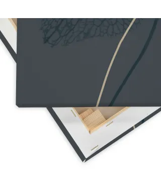 Stem Silhouette IV - obraz na płótnie