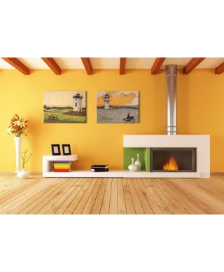 Obraz do sypialni - A Little Light Supper - 80x60cm