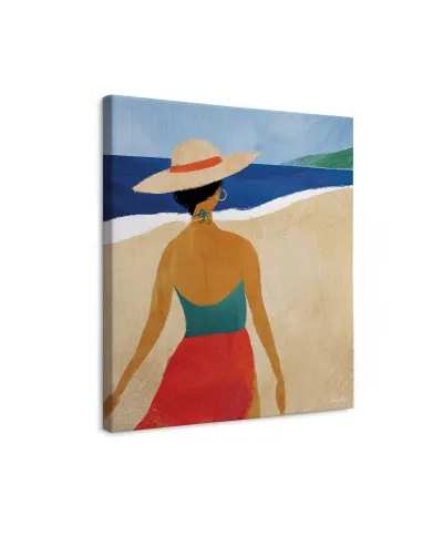 Beach Girl II - obraz na płótnie