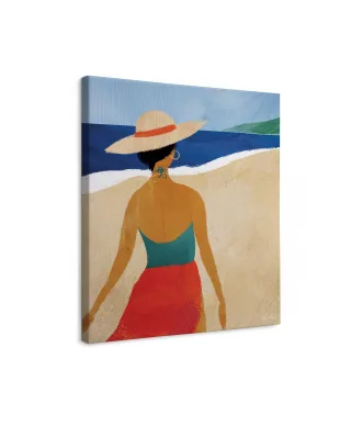 Beach Girl II - obraz na płótnie