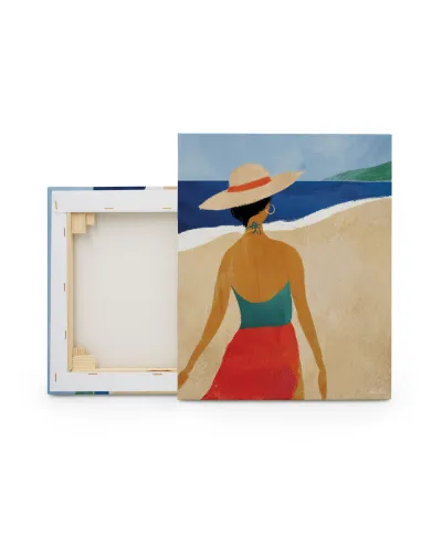 Beach Girl II - obraz na płótnie