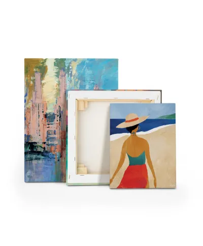 Beach Girl II - obraz na płótnie