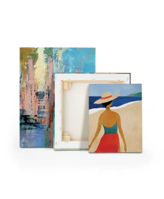 Beach Girl II - obraz na płótnie