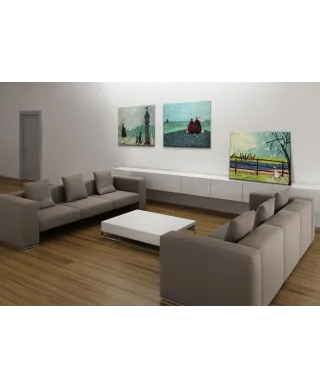Obraz do sypialni - The Same As It Ever Was - 80x60cm