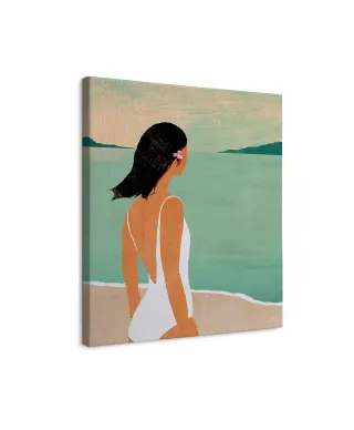 Beach Girl III - obraz na płótnie