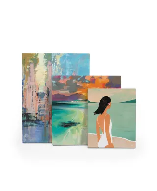 Beach Girl III - obraz na płótnie