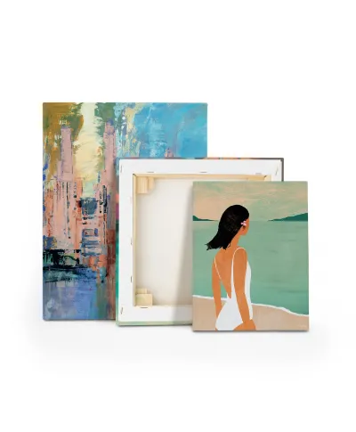 Beach Girl III - obraz na płótnie