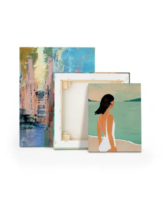 Beach Girl III - obraz na płótnie