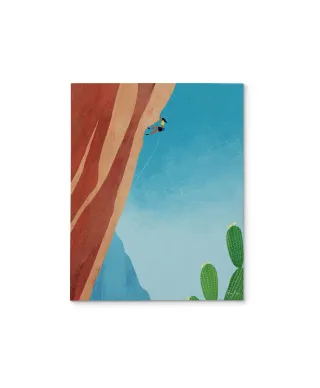 Canyon Climb - obraz na płótnie